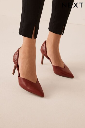 Red Forever Comfort® Studded Court Shoes (773043) | £48