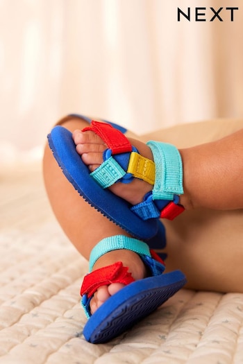 Bright Multi Colour Bright Baby Trekker da5-00 Sandals (0-24mths) (773878) | £10