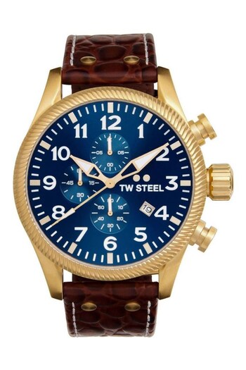 TW Steel Gents Volante Brown Watch (773899) | £349