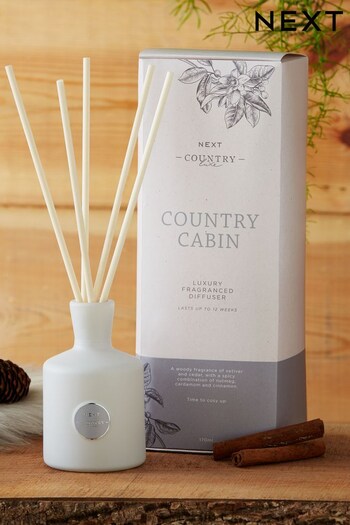 Country Luxe Country Cabin Cardamom & Cedarwood 170ml Fragranced Reed Diffuser (774175) | £22