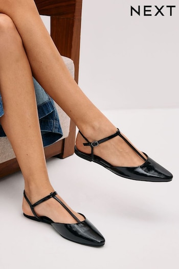 Black Forever Comfort T Bar Slingback Nachhaltig Shoes (774623) | £35