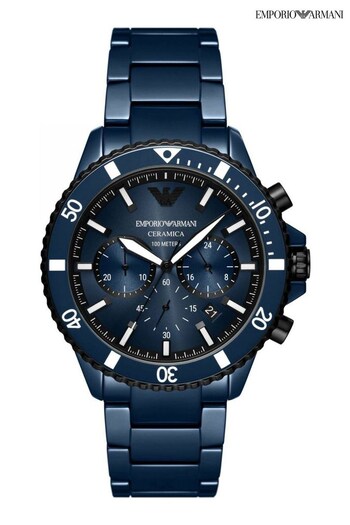 Emporio Armani Gents Blue Watch (774971) | £499