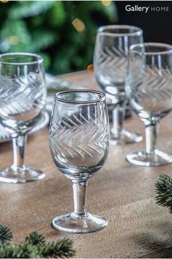 Gallery Home Set of 4 Faye Wine glasses (775556) | £32