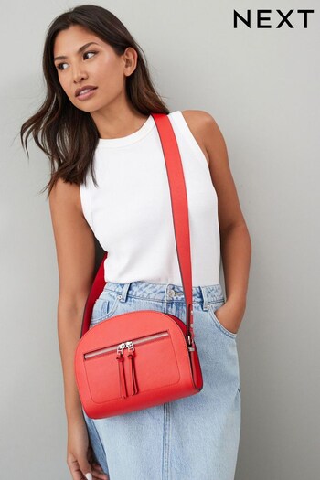 Red Dome Cross-Body Bag (776143) | £30