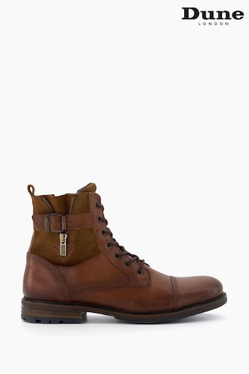 Dune London Call Casual Buckle Detail Ankle Boots (776217) | £145