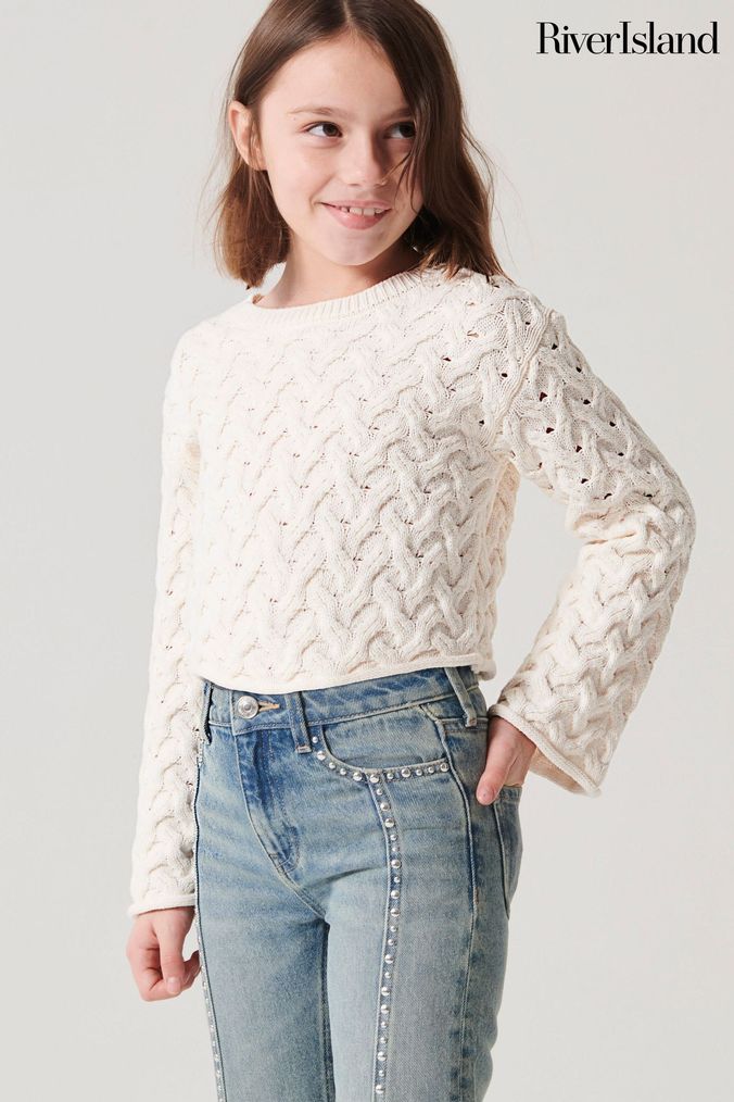 River island online girls jumpers