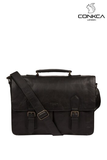 Conkca Scolari Leather Briefcase (776946) | £129