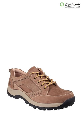 Cotswold Tan Brown Nailsworth Lace-Up Shoes (777343) | £60
