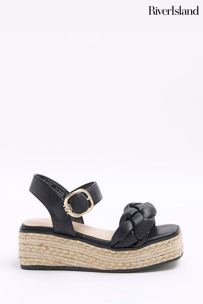 River island 2025 girls black shoes