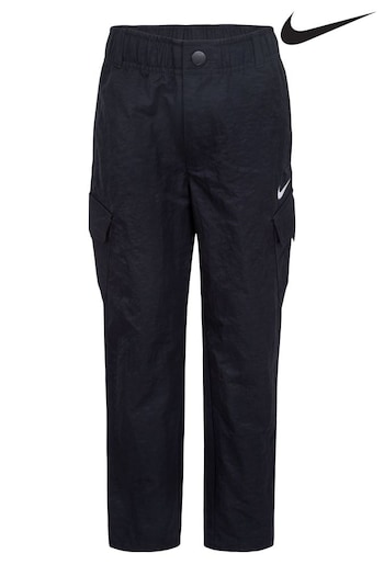 Nike Black Little Kids Cargo Regista Trousers (777833) | £45