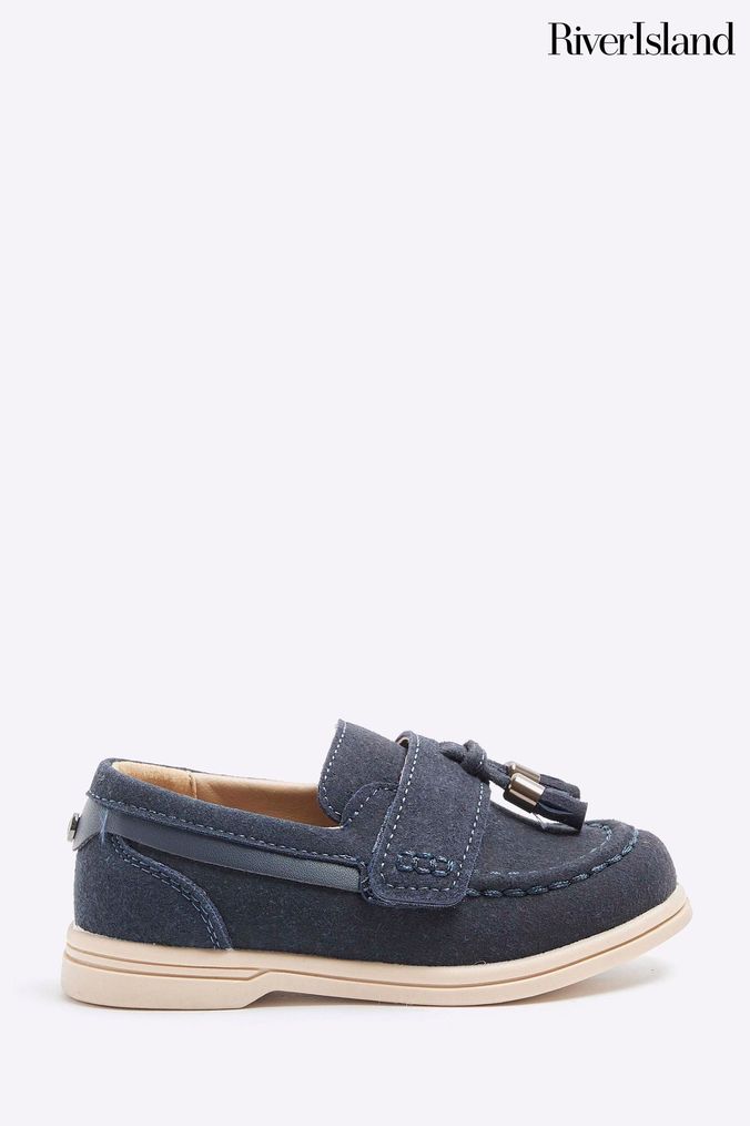Buy Boys Shoes Blue Loafer Footwear Online Next UK