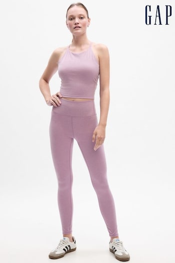 Gap Purple High Rise Full-Length Leggings knit (778048) | £45