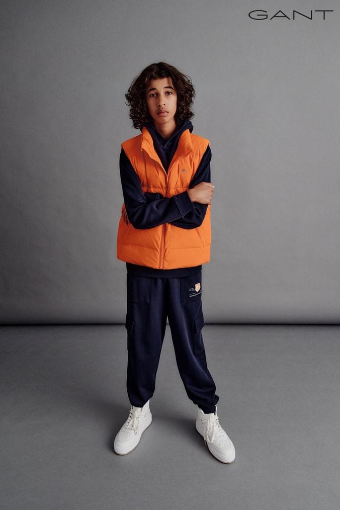 Boys orange gilet hotsell
