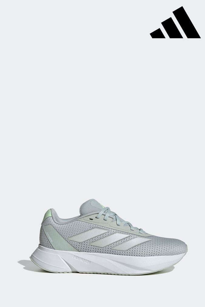 Ladies grey adidas outlet trainers