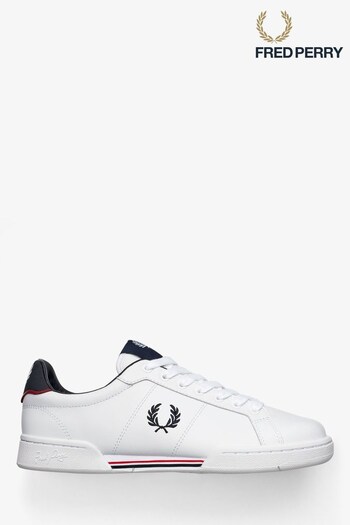 Fred Perry B722 Leather Trainers (778313) | £85