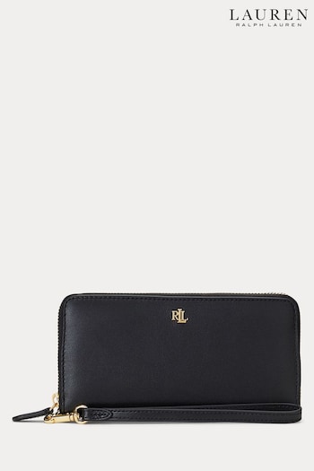 Lauren Ralph Lauren Leather Continental Wristlet (778968) | £189