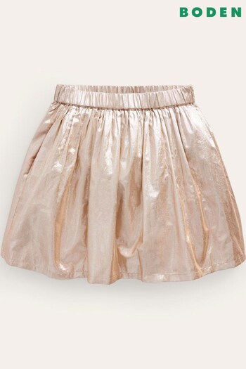 Boden Gold Metallic Party Skirt (779044) | £29 - £34