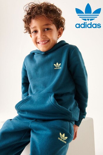 adidas tee Originals Kids Adicolor Hoodie Tracksuit (779088) | £40