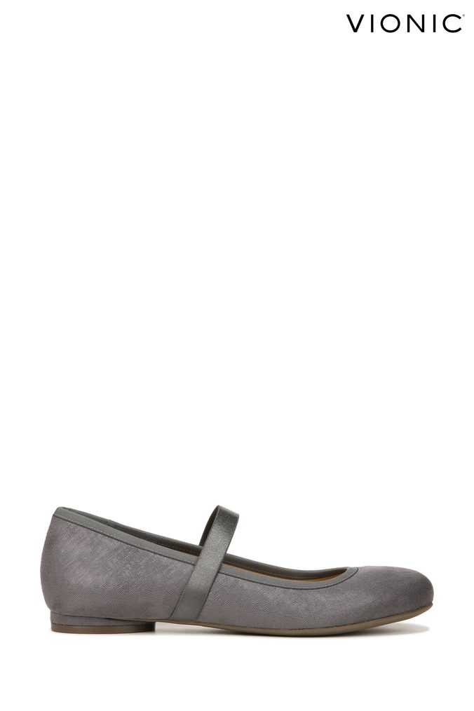 Grey ballet hotsell pumps uk