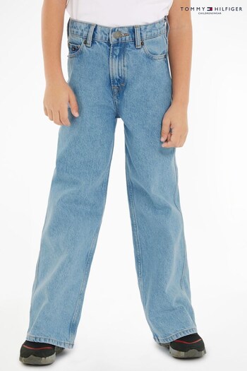 Tommy Hilfiger Girls Blue Mabel Jeans (780703) | £45 - £55