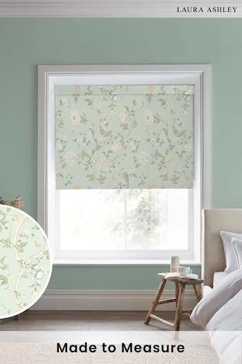 Laura Ashley Green Summer Palace Made to Measure Roller Blind (780930) | £58