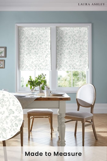 Laura Ashley Duck Egg Aria Made to Measure Roman Blinds (782512) | £84