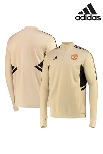 adidas Gold Manchester United Staff Training Top (782808) | £63