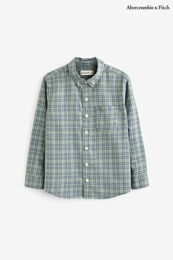 Abercrombie & Fitch Green Checked Shirt (783341) | £39