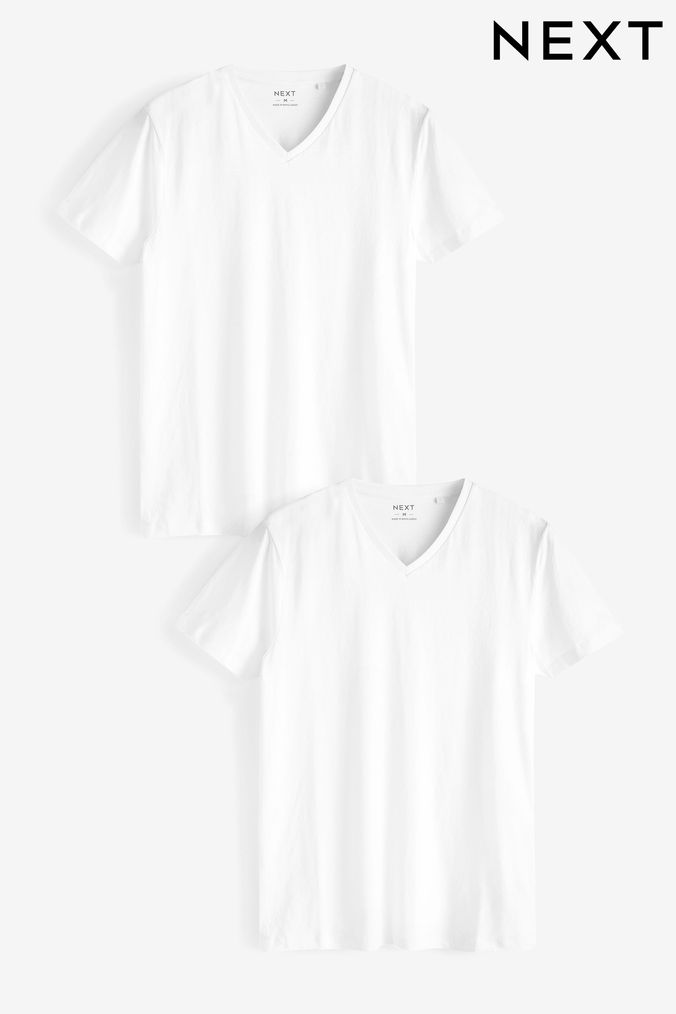 Plain v neck t shirts online cheap