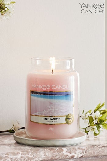 Yankee Candle Pink Classic Large Pink Sands Scented Candle (784091) | £25