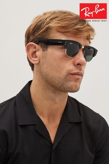 Ray-Ban Black Mega Clubmaster Sunglasses (784785) | £164