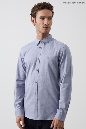 French Connection Blue Oxford Long Sleeve Shirt (784799) | £35