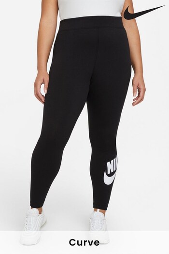 Nike Black Curve Essential High Waisted Leggings (785878) | £35