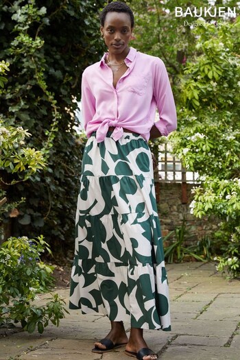 Baukjen Green Tammy Organic Skirt (786040) | £119