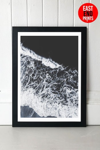 East End Prints Black Sea Lace Print (786458) | £47 - £132