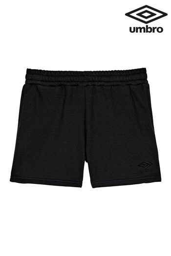 Umbro Black Core Sweat Shorts (787342) | £20
