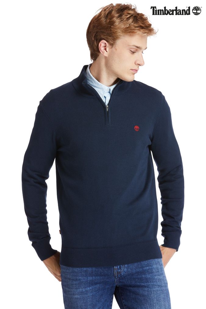 Timberland half sale zip jumper