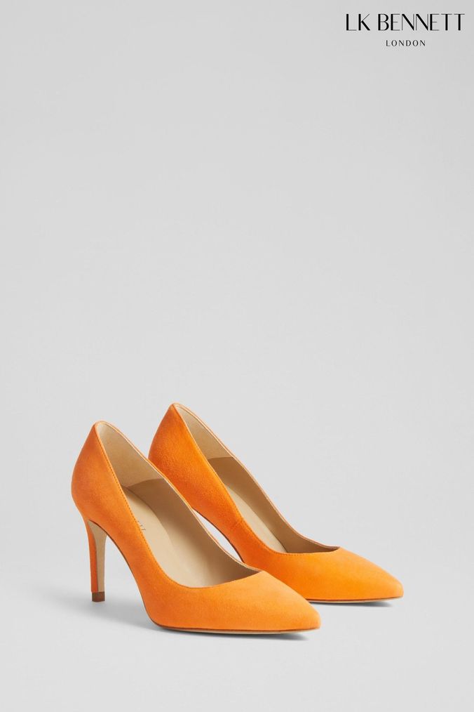 Light orange store heels