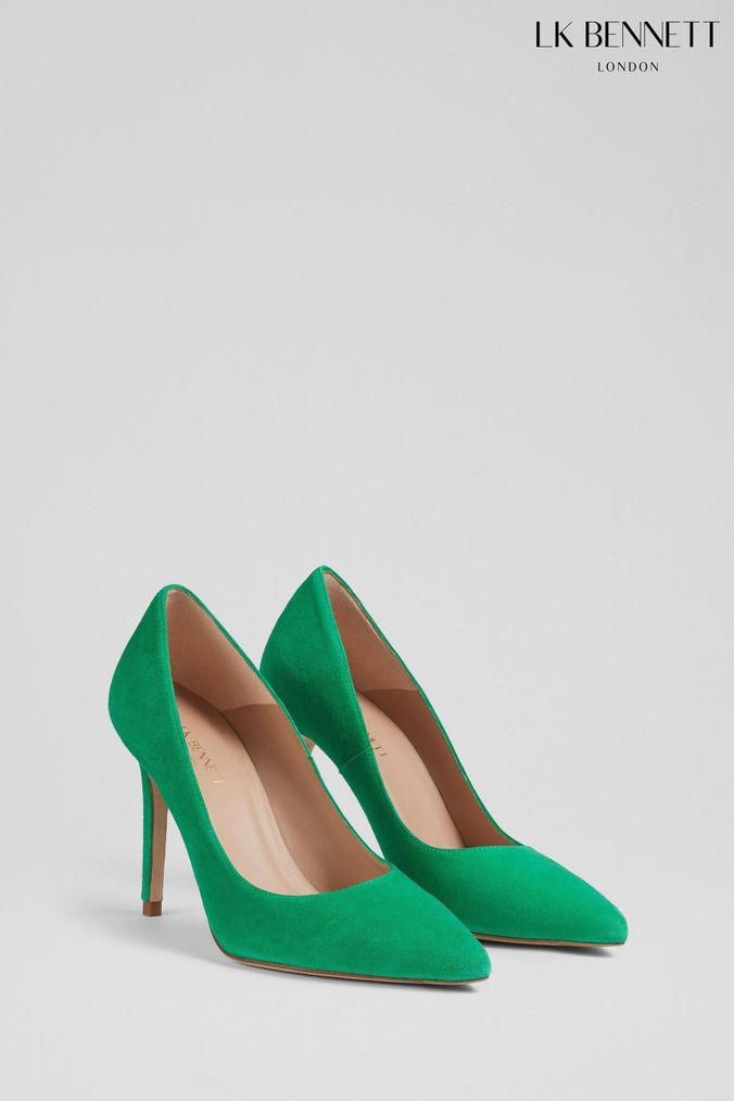 Buy Women s Shoes Green LK Bennett Footwear Online Next UK