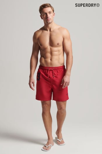 Superdry Red Polo Swim Shorts (789344) | £40