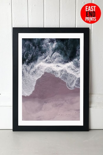 East End Prints Black Sands of Lavender Print (790015) | £47 - £132