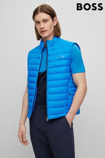 BOSS Blue Packable Down Gilet With Tonal Logo (790298) | £199
