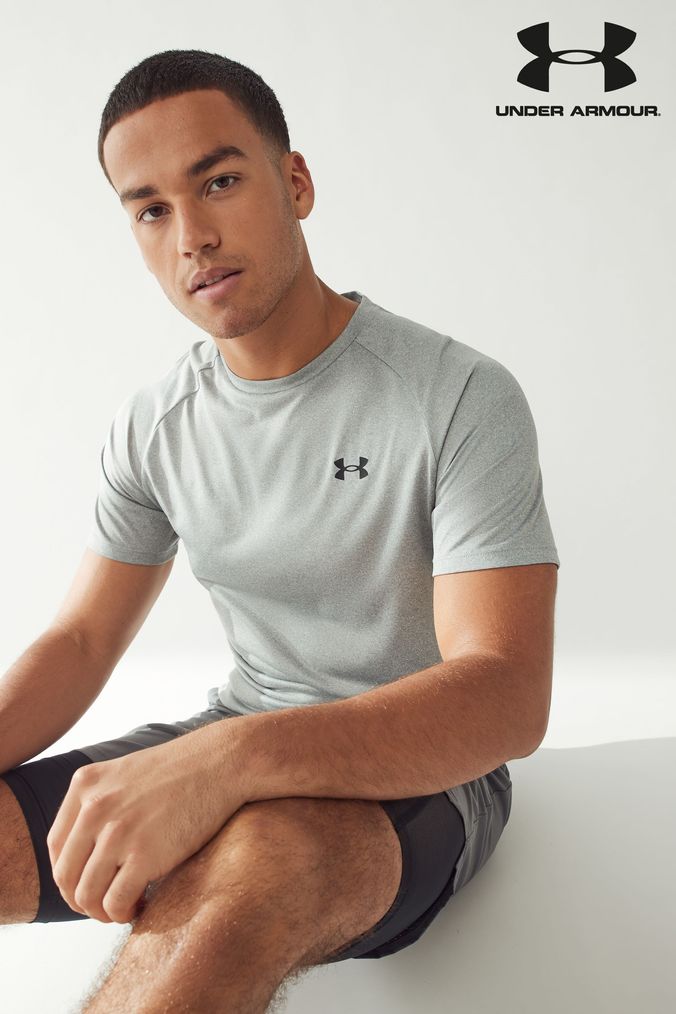 Under armour t shirts discount men silver