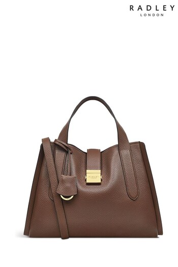 Radley London Medium Sloane Street Ziptop Grab Brown Bag (791222) | £279