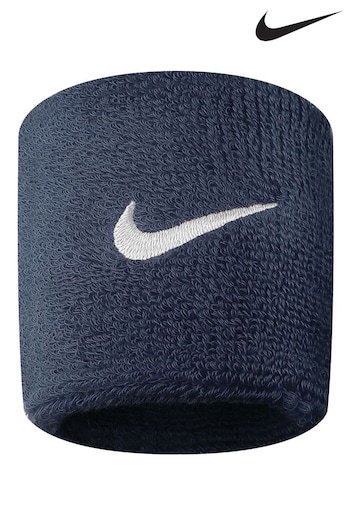 Nike tiffany Dark Blue Swoosh Wristband (791472) | £9