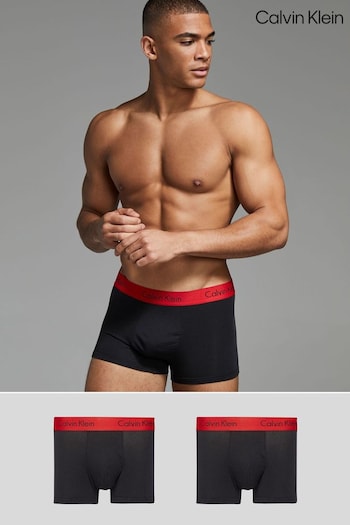 Calvin Klein Pro Stretch Trunks Two Pack (791585) | £36