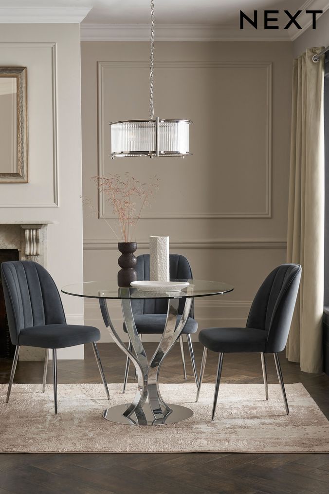 Round Dining Tables Round Extendable Dining Table Next UK