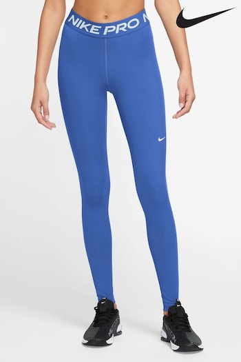 Nike thick Blue on White Pro 365 Leggings (792747) | £40