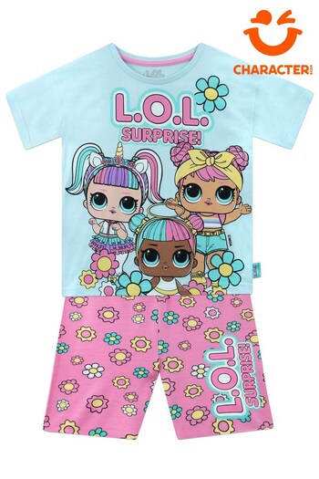 Character Blue/Pink LOL Surprise T-Shirt and Shorts Set (793208) | £19