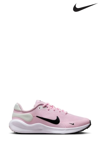 Nike jeweled Pink Youth Revolution 7 Trainers (793846) | £45